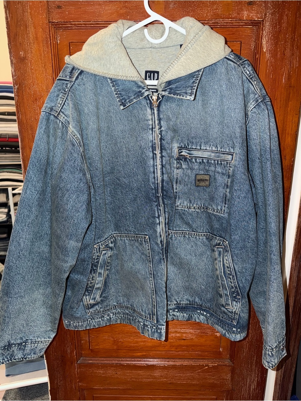 Gap X MadHappy Men’s Sizing Unisex Denim Jacket XL